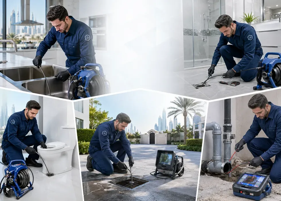 Common drain problems including kitchen, bathroom, toilet, outdoor and sewer drains