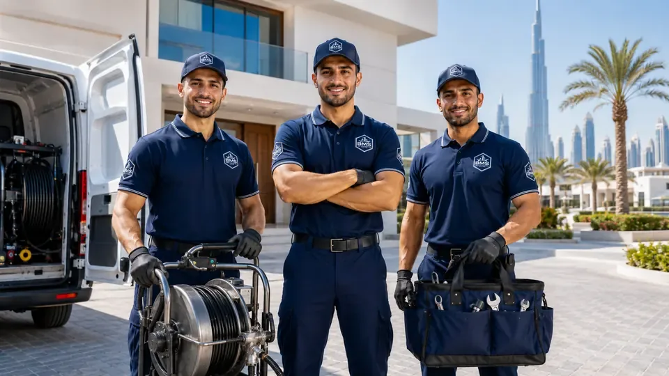 Best Maintenance Services team for Dubai drain cleaning support
